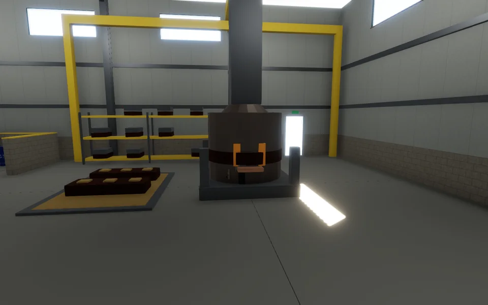 The Foundry Furnace inside Creek Foundry