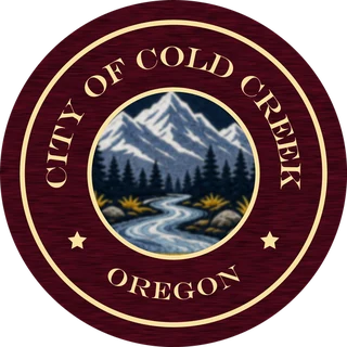 The City of Cold Creek seal